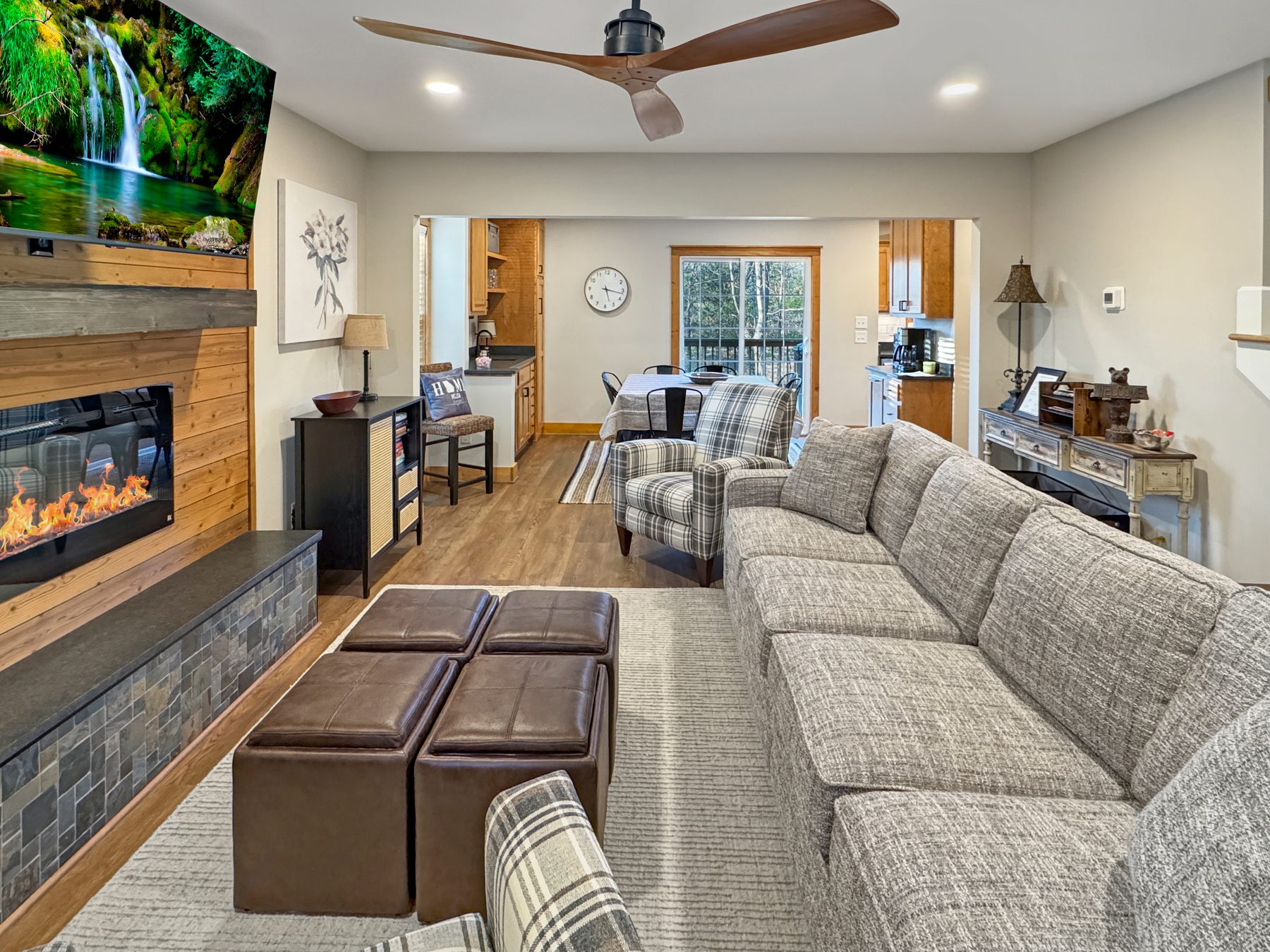 Open-plan living room